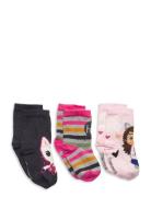 Nmfambre Gabby 3P Sock Vde Sokker Strømper Multi/patterned Name It