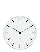 City Hall Vægur Ø21 Cm Home Decoration Watches Wall Clocks White Arne ...