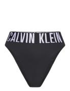 High Leg Tanga Lingerie Panties High Waisted Panties Black Calvin Klei...