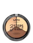 3 Steps To Sculpt Face Sculpting Palette Contouring Sminke NYX Profess...