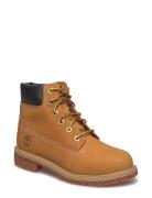 6 In Premium Wp Boot Snørestøvletter Støvletter Yellow Timberland