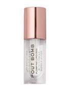 Revolution Pout Bomb Plumping Gloss Glaze Lipgloss Sminke Nude Makeup ...