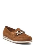 Sneaker Loafer Mokasiner Lave Sko Brown Gabor