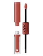 Shine Loud Pro Pigment Lip Shine Lipgloss Sminke Brown NYX Professiona...