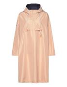 Solid Rain Poncho Outerwear Rainwear Rain Coats Beige Becksöndergaard