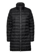 Packable Water-Repellent Quilted Coat Fôret Kåpe Black Polo Ralph Laur...