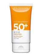 Sun Care Cream Spf 50+ Body Solkrem Kropp Clarins