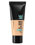 Maybelline New York Fit Me Matte + Poreless Foundation 112 Soft Beige ...