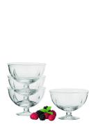 Grand Cru Soft Glasskål Ø12 Cm 4 Stk. Home Tableware Bowls Breakfast B...