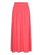 Onlvenedig Life Long Skirt Wvn Noos Langt Skjørt Red ONLY