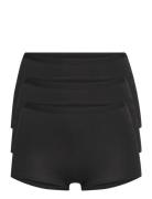 Brief 3 Pack Carin Boxer High Hipstertruse Undertøy Black Lindex