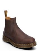 2976 Ys Dark Brown Crazy Horse Støvletter Chelsea Boot Brown Dr. Marte...