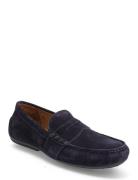 Reynold Suede Driver Mokasiner Lave Sko Blue Polo Ralph Lauren