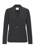 Celestsz Blazer Blazers Single Breasted Blazers Black Saint Tropez