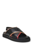 Sandals Flate Sandaler Black Billi Bi