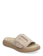 Slip-In Flate Sandaler Beige Gabor