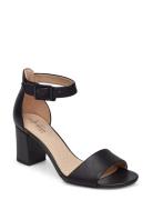 Deva Mae D Sandal Med Hæl Black Clarks