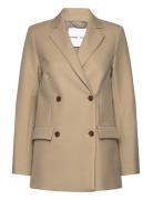 Safalcon Jacket 15201 Blazers Double Breasted Blazers Beige Samsøe Sam...