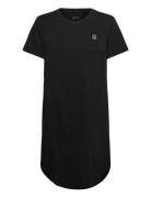 Women Bamboo S/S Night Dress Nattkjole Black URBAN QUEST