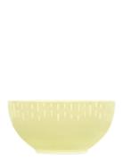 Confetti Lemon Skål M/Relief Porcelæn 14 Cm. Home Tableware Bowls Brea...