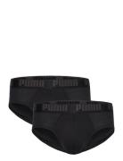 Puma Men Everyday Briefs 2P Underbukser Y-frontunderbukser Black PUMA