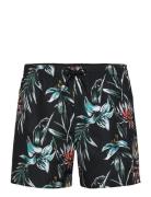 Mix & Match Cali Print 15'' Swim Shorts Badeshorts Black O'neill