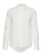 Milly Np Shirt 9942 Tops Shirts Long-sleeved White Samsøe Samsøe