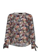 Kari Liberty Blouse Tops Blouses Long-sleeved Multi/patterned Morris L...