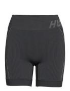 Hmlte Christel Seamless Shorts Sport Shorts Sport Shorts Black Hummel