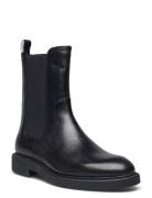 Alex W Shoes Boots Ankle Boots Ankle Boots Flat Heel Black VAGABOND