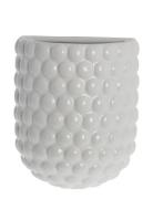 Dotsie Flower Pot Home Decoration Flower Pots White Lene Bjerre