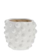 Doelle Flower Pot Home Decoration Flower Pots White Lene Bjerre