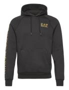 Sweatshirt Tops Sweat-shirts & Hoodies Hoodies Black EA7