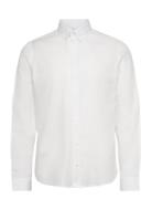 Cfanton Ls Bd Fil A Fil Shirt Tops Shirts Casual White Casual Friday