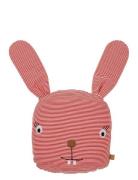 Rosy Rabbit Denim Toy Toys Soft Toys Stuffed Animals Red OYOY MINI