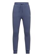 Badge Jog Pant - Gots/Vegan Bottoms Sweatpants Blue Knowledge Cotton A...