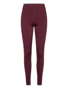 Onplea-Stay-2 Hw Pck Warm Tights Sport Running-training Tights Burgund...