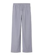 Nlflilucca Poplin Pant Bottoms Trousers Blue LMTD