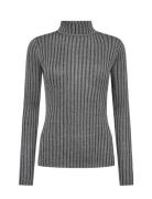 Sc-Violetta Tops Knitwear Jumpers Grey Soyaconcept