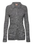 Funeo Tops Knitwear Cardigans Grey BOSS