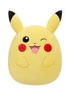 Squishmallows 50 Cm Pokemon Winking Pikachu Toys Soft Toys Stuffed Ani...