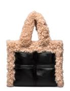 Lolita Ii Shearling Bag Bags Top Handle Bags Black Stand Studio