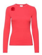 Vimari L/S Top Tops T-shirts & Tops Long-sleeved Red Vila