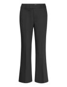 Francesca Trousers Bottoms Trousers Flared Black Twist & Tango