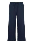 Barbour Christie Trous Bottoms Trousers Wide Leg Navy Barbour