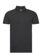 Hco. Guys Knits Tops Polos Short-sleeved Black Hollister