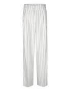 Esana Trousers Bottoms Trousers Suitpants White Second Female