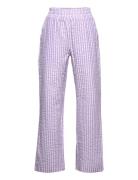 Tenna Striped Pant Bottoms Trousers Purple Grunt