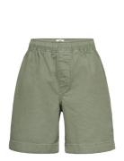 Soft Canvas Seano Shorts Bottoms Shorts Green Mads Nørgaard