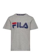 Baia Mare Classic Logo Tee Sport T-shirts Short-sleeved Grey FILA